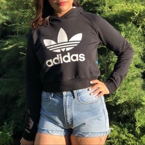 Adidas crop sweater